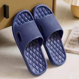 Dép đi trong nhà nguyên khối chống trơn trượt, chất liệu xốp siêu nhẹ (TRÁM) cho cảm giác thoải mái. 6