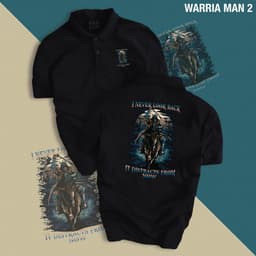 Áo Polo Nam WARRIA MAN Cao Cấp Chuẩn Form, Trẻ Trung, Thấm Hút, Thanh Lịch 2