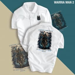 Áo Polo Nam WARRIA MAN Cao Cấp Chuẩn Form, Trẻ Trung, Thấm Hút, Thanh Lịch 1