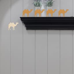 Set Tấm Gỗ CHÚ LẠC ĐÀ Decor Kích Thước 7.5x10cm Cắt Laze,  Nguyên Liệu DIY Và Trang Trí Độc Đáo 6