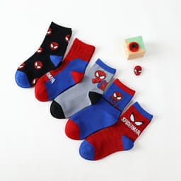 Set 10 Đôi Tất Cao Cổ Siêu Nhân cho Bé Trai (có sỉ) Từ 1-12 tuổi 6