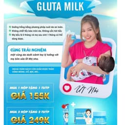 Kem thâm nách Gluta milk chính hãng 5