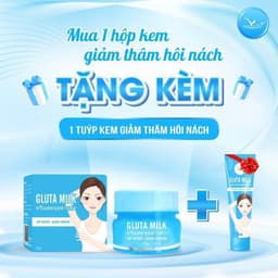 Kem thâm nách Gluta milk chính hãng 3
