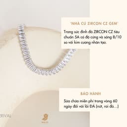 Vòng Tay NHÀ CÚ Bản Đá Màu Rose Sang Trọng Phong Cách Hàn Quốc 3322 6