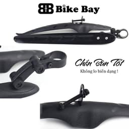 Chắn bùn xe đạp thể thao, Dè xe đạp gắn trục yên điều chỉnh lên xuống linh hoạt - CB03_gantruc 9