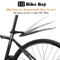 Chắn bùn xe đạp thể thao, Dè xe đạp gắn trục yên điều chỉnh lên xuống linh hoạt - CB03_gantruc 3