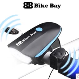 Đèn Còi Xe Đạp Thể Thao, Đèn Led Sac USB, Chống Nước Đi Mưa Thoải Mái - DC01 3