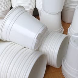 Chậu nhựa siêu bền cho hoa, cây, rau củ - Mua từ 5 chậu để đảm bảo không bị hư hại. 3