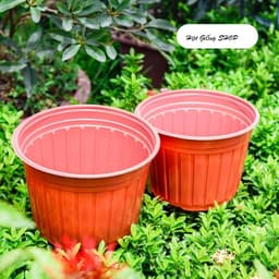 Chậu nhựa siêu bền cho hoa, cây, rau củ - Mua từ 5 chậu để đảm bảo không bị hư hại. 1