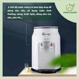 CÂY NƯỚC NÓNG MINI ĐỂ BÀN KAISA VILLA JD-8089, 2 CHẾ ĐỘ TIỆN LỢI _Bảo hành 12 tháng 6