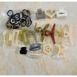 Set kẹp tóc 67 món, Bộ kẹp tóc 67 chi tiết dùng vài năm mới hết,nhựa cứng trong, bền chắc và đẹp 5