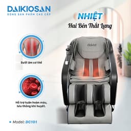 Ghế massage Daikiosan DC101 công nghệ 3D 3