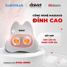Máy massage lưng Daikiosan DVML-00001 chính hãng [Hỏa tốc 30 phút HCM] 3