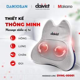Máy massage lưng Daikiosan DVML-00001 chính hãng [Hỏa tốc 30 phút HCM] 4