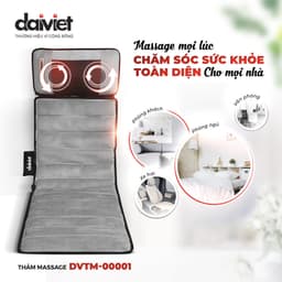 Thảm massage sưởi nhiệt Daikiosan DVTM-00002 chính hãng 2