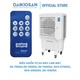 Điều khiển từ xa máy làm mát Daikiosan DKA-07000A, DKA-09000A, DKA-15000A chính hãng 6