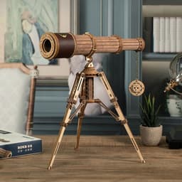 Kính Viễn Vọng - Đồ Chơi Mô Hình Gỗ 3D Tự Lắp Ráp ROBOTIME ROKR 9