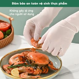 Bịch 30 Găng tay cao su làm bếp siêu dai JYoohome Bao tay rửa chén bát có thể tái sử dụng nhiều lần 2
