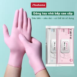 Bịch 30 Găng tay cao su làm bếp siêu dai JYoohome Bao tay rửa chén bát có thể tái sử dụng nhiều lần 1