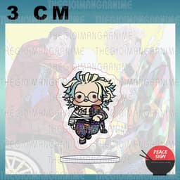 (mua 1 tặng 1) (3CM) Mô hình Standee in hình TOKYO REVENGERS ver ÁO KHOÁC tượng mica acrylic anime chibi trưng bày 7