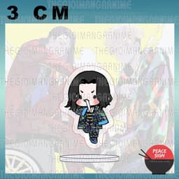 (mua 1 tặng 1) (3CM) Mô hình Standee in hình TOKYO REVENGERS ver ÁO KHOÁC tượng mica acrylic anime chibi trưng bày 3