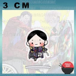 (mua 1 tặng 1) (3CM) Mô hình Standee in hình TOKYO REVENGERS ver ÁO KHOÁC tượng mica acrylic anime chibi trưng bày 5