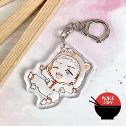 (mua 1 tặng 1) Móc khóa in hình TOKYO REVENGERS ver ÁO THÚ Kịch trường của Takemichi anime chibi mica dễ thương 5