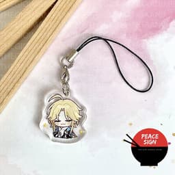 (mua 1 tặng 1) Dây treo điện thoại game Honkai Star Rail ver CẢM XÚC hình in 2 mặt 6
