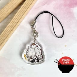 (mua 1 tặng 1) Dây treo điện thoại game Honkai Star Rail ver CẢM XÚC hình in 2 mặt 7