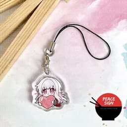(mua 1 tặng 1) Dây treo điện thoại game Honkai Star Rail ver CẢM XÚC hình in 2 mặt 5
