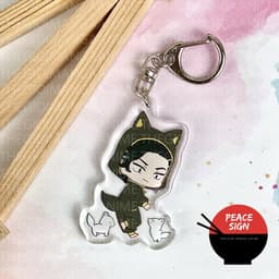 (mua 1 tặng 1) Móc khóa in hình TOKYO REVENGERS ver ÁO THÚ Kịch trường của Takemichi anime chibi mica dễ thương 9