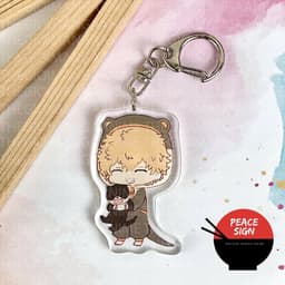 (mua 1 tặng 1) Móc khóa in hình TOKYO REVENGERS ver ÁO THÚ Kịch trường của Takemichi anime chibi mica dễ thương 7