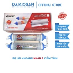 Lõi lọc nước nâng PH cho máy lọc nước RO - X2 kiềm tính Đại Việt 2