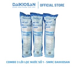 Lõi lọc nước, lõi lọc thô 123 dùng cho máy lọc nước RO -  Daikiosan - Hàng Chính Hãng 7