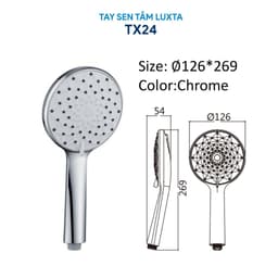 Bộ Tay Sen Tắm Luxta & Tay Sen Tăng Áp Luxta TX24 - Tay Sen 6 Chế Độ - Bảo Hành 1 Năm - Phụ Kiện Phòng Tắm AP Home 2