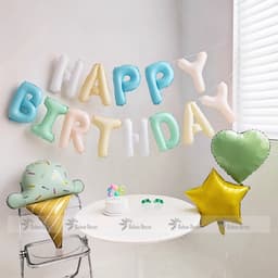 Bóng chữ Happy Birthday trang trí sinh nhật 4