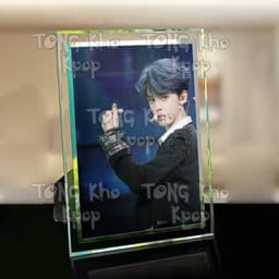 Khung Ảnh Kính TF Gia Tộc TF3 Tả Hàng Chu Chí Hâm Idol Cpop Kèm Ảnh Trang Trí Để Bàn Quà Tặng Fan 8