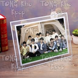 Khung Ảnh Kính TF Gia Tộc TF3 Tả Hàng Chu Chí Hâm Idol Cpop Kèm Ảnh Trang Trí Để Bàn Quà Tặng Fan 1