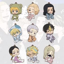 (mua 1 tặng 1) Móc khóa in hình TOKYO REVENGERS ver ĐỒ LÔNG Kịch trường của Takemichi anime chibi mica dễ thương 3