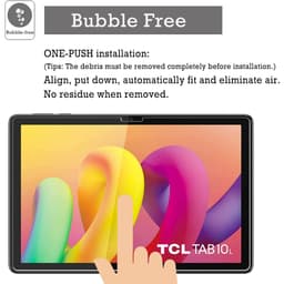 [Ảnh Thật] Kính CL MTB TCL TAB 10L GEN 2 10.1" 2023 Cường Lực Mài Cạnh 2.5D-9H-0.26mm 9