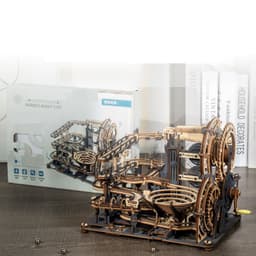 Đường Trượt Bi Lăn Marble Night City- Đồ Chơi Mô Hình Gỗ 3D Tự Lắp Ráp ROBOTIME ROKR 1