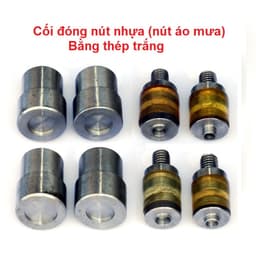 Cối đóng nút bấm quần áo, nút bóp, nút chén, nút nhựa (nút áo mưa), nút 5 chấu (nút áo em bé) Dùng cho máy thủ công 3
