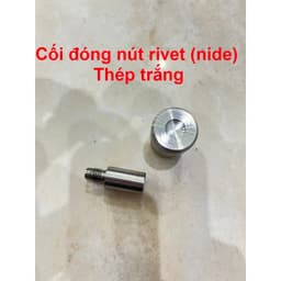 Cối đóng nút bấm quần áo, nút bóp, nút chén, nút nhựa (nút áo mưa), nút 5 chấu (nút áo em bé) Dùng cho máy thủ công 6