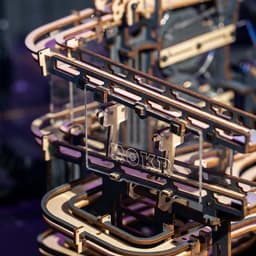 Đường Trượt Bi Lăn Marble Night City- Đồ Chơi Mô Hình Gỗ 3D Tự Lắp Ráp ROBOTIME ROKR 8