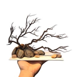 Layout Thuỷ Sinh Nature Ver.1 l Layout Tiểu Cảnh Trang Trí Bể Thủy Sinh | Đa Dạng Kích Thước | RF Aquarium 2