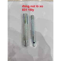 Dụng cụ đóng nút bấm 4 thành phần (nút lò xo 10/12/15mm + nút chén 15mm) gồm 11 món Hàng nhập 7