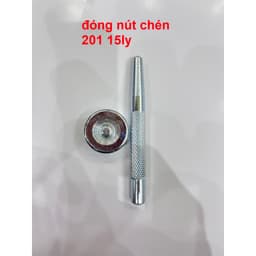 Dụng cụ đóng nút bấm 4 thành phần (nút lò xo 10/12/15mm + nút chén 15mm) gồm 11 món Hàng nhập 5