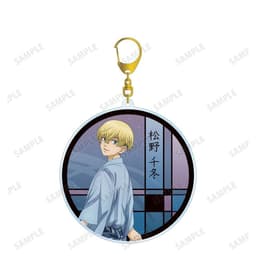 (mua 1 tặng 1) Móc khóa in hình TOKYO REVENGERS ver NỀN CARO Kịch trường của Takemichi anime chibi mica dễ thương 3