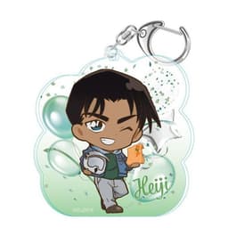 (mua 1 tặng 1) Móc khóa DETECTIVE CONAN ver SINH NHẬT Thám tử lừng danh in hình anime chibi mica keyring dễ thương 4