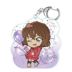 (mua 1 tặng 1) Móc khóa DETECTIVE CONAN ver SINH NHẬT Thám tử lừng danh in hình anime chibi mica keyring dễ thương 5